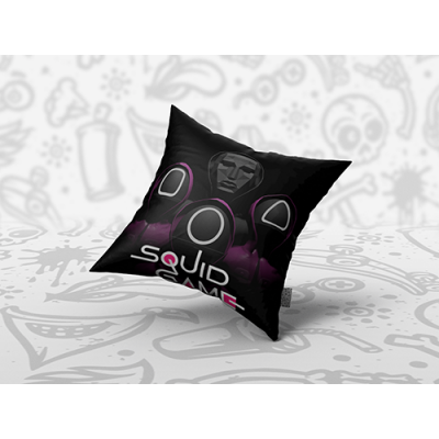 Декоративна възглавница SQUID GAME - RED TEAM